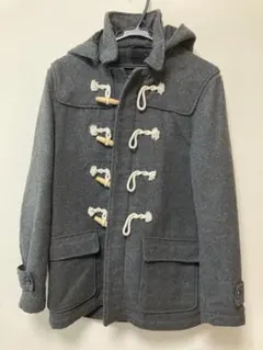 GU メンズ ダッフルコート チャコールグレー Mサイズ