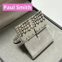 美品　ポールスミス　Paul Smith カフスボタン　シルバー　ネクタイ