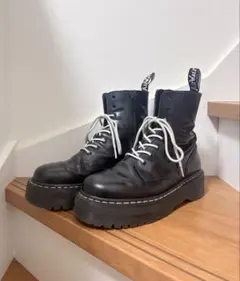 【中古】UK9 Dr.Martens JADON ホワイトステッチ