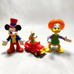 Disney レトロPVC ミッキー＆プルート 2体セット 東京ディズニーランド