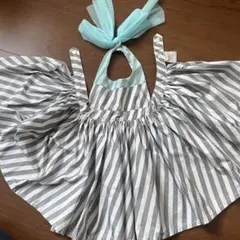 MARLMARL子供用ストライプエプロン