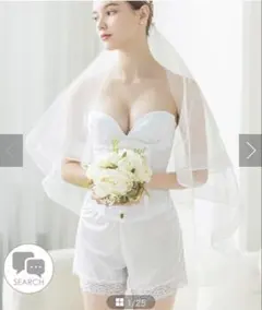 ホワイト ブライダルインナー 4点セット