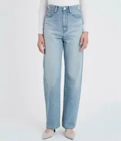 【タグ付き新品】YANUK ボーイズストレート LEA ロング丈 23