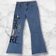 Versace Jeans Logo Patchwork Bell Bottomのサムネイル