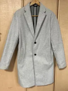 ZARA COAT チェスターコート グレーのサムネイル