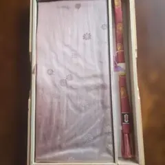 正絹　組紐　帯締め　帯揚げ　セット　テ4　着物　紬　振袖　小紋　訪問着　手組紐