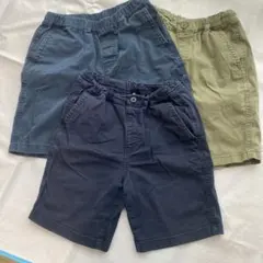 ユニクロ　ハーフパンツ３枚セット