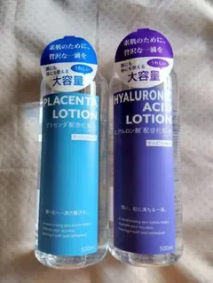 SERIO 化粧水2種　ヒアルロン酸配合化粧水、プラセンタ配合化粧水各500ml