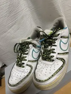 Nike Air Force 1 ホワイト/ブルーナイキスニーカーワールドワイド