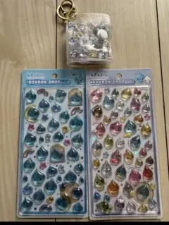 ボンボンドロップシール　しずくちゃん　２点＆ミニシール帳　完成品