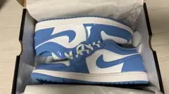 Nike Air Jordan 1 Low ブルー/ホワイト