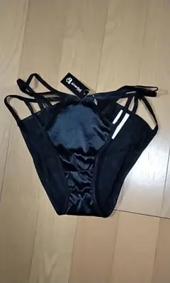 ノ*ン様 aimerfeel エメフィール ブラック ストラップショーツ Lサイ