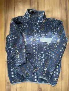 Patagonia スナップT シンチラ　総柄　フリース　美品