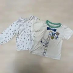 ファミリア　スヌーピ　ピーターラビット　Tシャツ 長袖　80 90のサムネイル