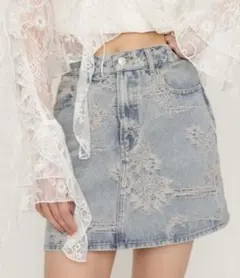 J/W JQ DENIM S/SK デニム スカート　SLY ミチ