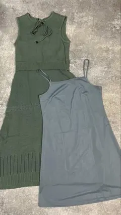 【試着のみ】ラッピンノット サマーニットワンピースDETAILSTUDIOUS