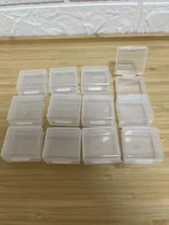 透明プラスチック小物入れ 12個セット