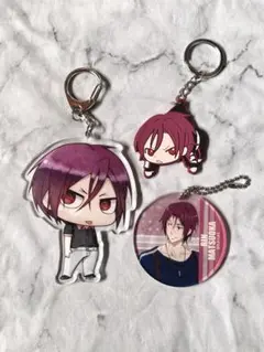 Free! 松岡凛　キーホルダーセット