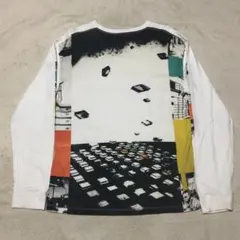 【匿名配送】グラニフ グラフィックプリントTシャツ 長袖 ロンT Mサイズのサムネイル