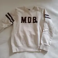 ミキハウス☆ダブルビー. トレーナー クリーム色130