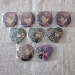 あんスタ コレクション缶バッジ コレ缶 大神晃牙 缶バッジまとめ売り 9点