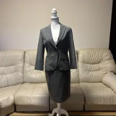 aliceさん専用20 グレー ストライプ スカートスーツ