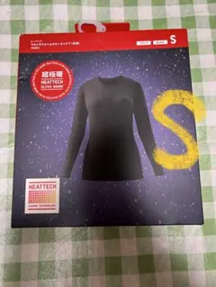 新品未使用ユニクロ　超極暖ウルトラウォームクルーネックT 長袖　S