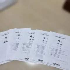 2026年最新】sapix 入室テストの人気アイテム - メルカリ