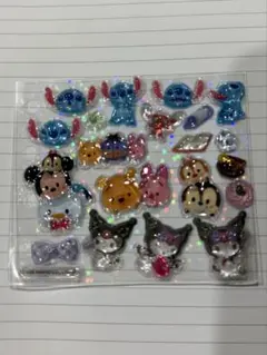 【正規品】 スティッチ ツムツム クロミ ボンボンドロップシール おすそわけ