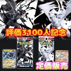 評価3100人記念‼️ブラックボルト＆ホワイトフレア