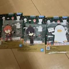 一番くじ 3年Z組銀八先生 銀魂 H賞 ラバーチャーム 3種