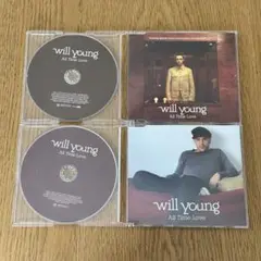 WILL YOUNG CDシングル2枚セット ALL TIME LOVE