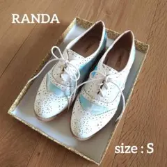 RANDA ウィングチップ レースアップシューズ