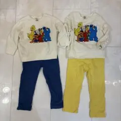 セサミストリート　上下セット　USJコーデ　お揃い まとめ売り　100 子供