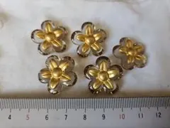 花形ボタン 5個セット