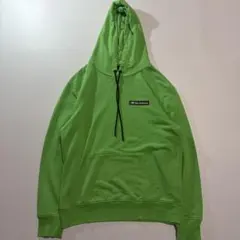 E4 00s New Balance Box Logo Green Hoodie
