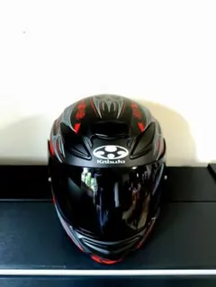 レア　機動戦士ガンダム　白狼シン・マツナガ仕様バイクヘルメット　Mサイズ レア 機動戦士ガンダム 白狼シン・マツナガ仕様バイクヘルメット M