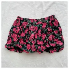 y2k 平成ギャル one way 花柄 フラワー ショートパンツ