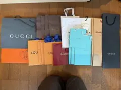 GUCCI・LOUIS VUITTON・ショップ袋セット