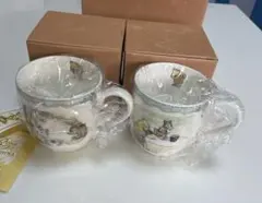 ノリタケ　くまのプーさん　マグカップセット