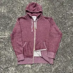 00s oldUNIQLO サーマルダブルジップパーカー y2k archive