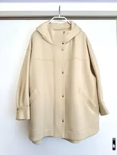 LOUNIE ルーニィ ダンボールニットフードアウター