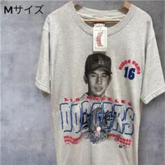 90s USA製 ドジャース 野茂英雄 NOMO Tシャツ 青 XL - メルカリ