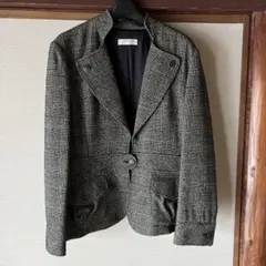 レディース ジャケット 千鳥格子 秋冬春