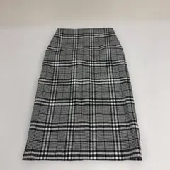 ZARA WOMAN ザラ　ロングスカート　タイトスカート　チェック柄　XS