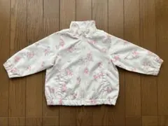 花柄　ウィンドブレーカー　80cm