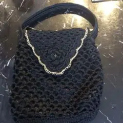 値下げ手編み風オシャレバッグ