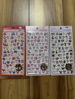 ボンボンドロップシール　キティメロクロ3種