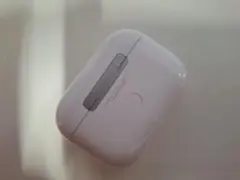 充電点灯Apple★イヤホン充電ケース ホワイト