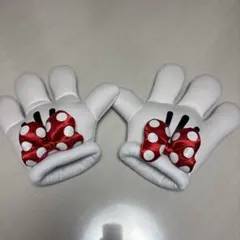 ミニーマウス 手 ミトン 両手